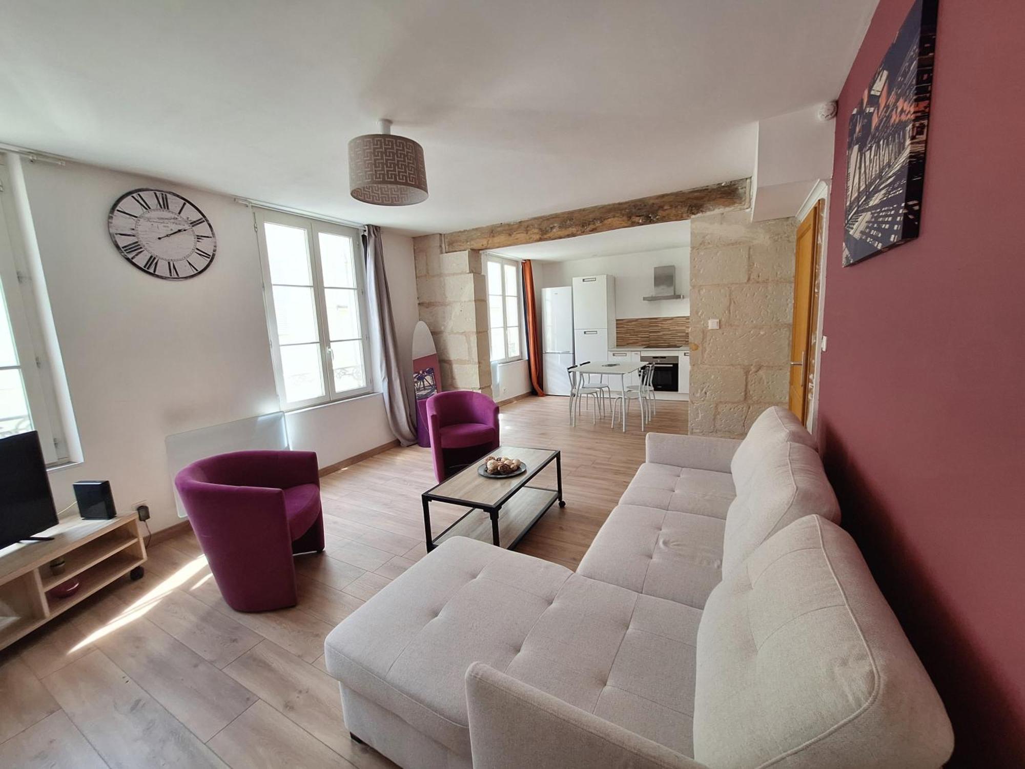 Bel Appartement 50M2 En Plein Centre De Saumur Exterior foto